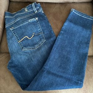 7 For All Mankind Ankle Gwenevere Jeans sz. 32